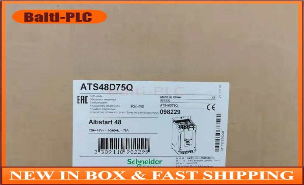 SND ATS48D75Q PLC Module ATS48D75Q In Box FATS Shipping  US Free TAX