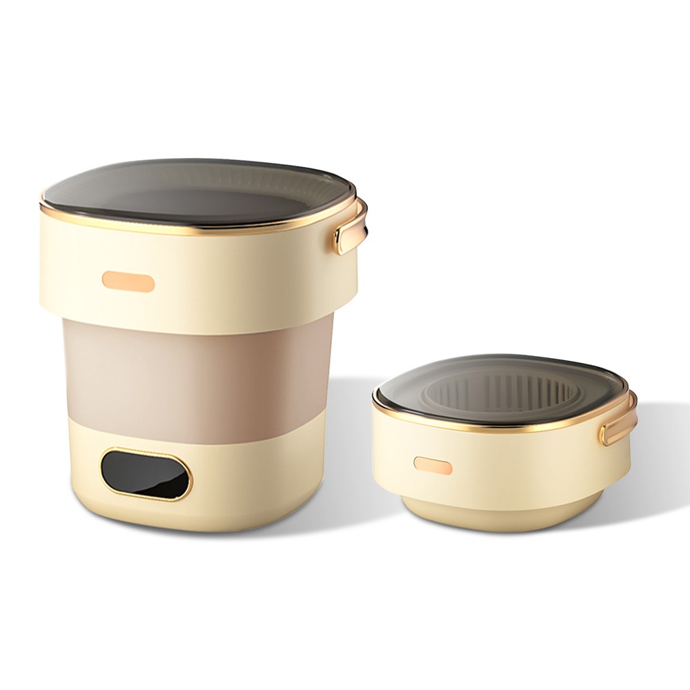 13L Portable Foldable Mini Washing Machine with Spin Dryer for Travel