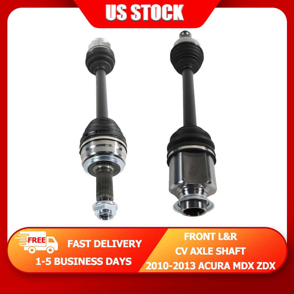 2010-2013 Acura MDX/ZDX Front CV Axle Shaft Assembly Pair 3.7L V6 OEM 2PCS