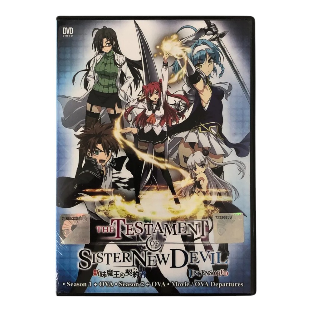 DVD The Testament Of Sister New Devil Season (1+2)+2 OVA+Movie ENG FREE SHIPPING