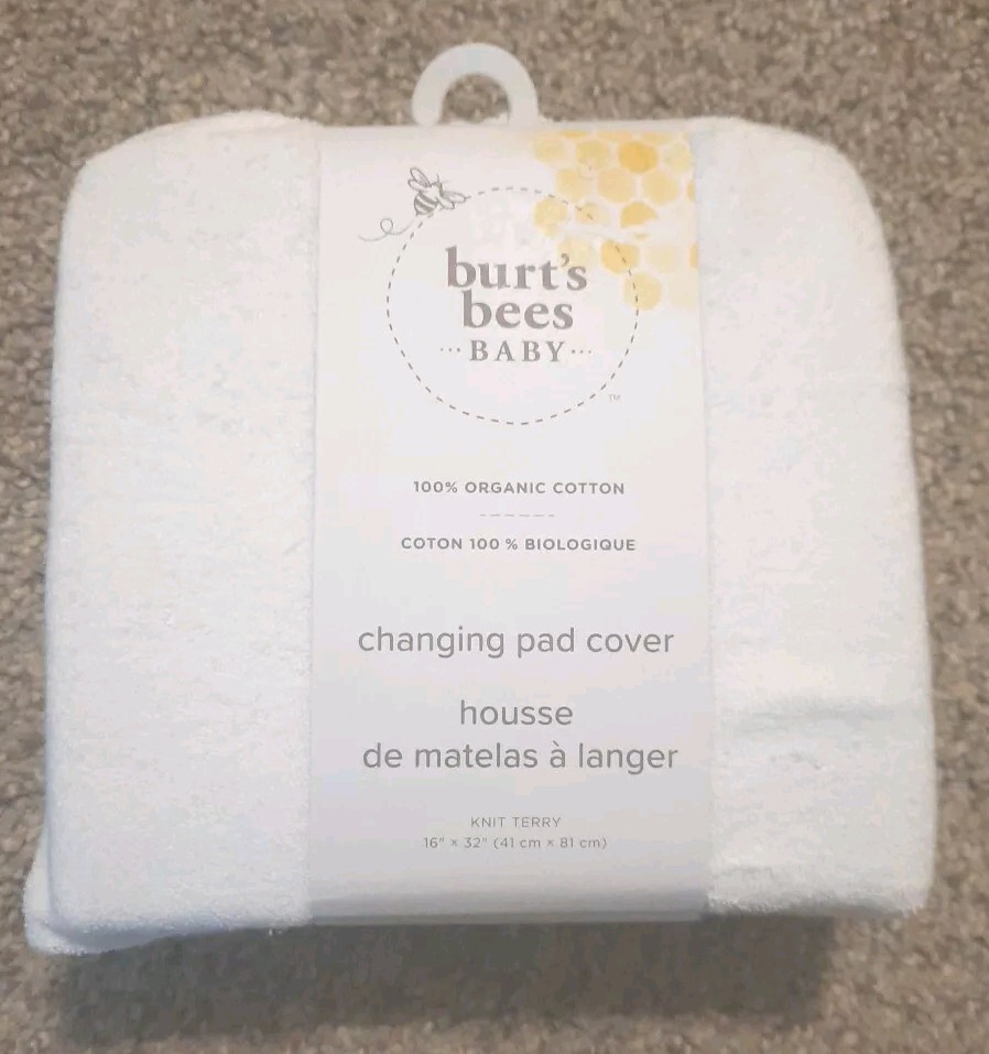 Burts Bees Changing Pad Cover New With Tags