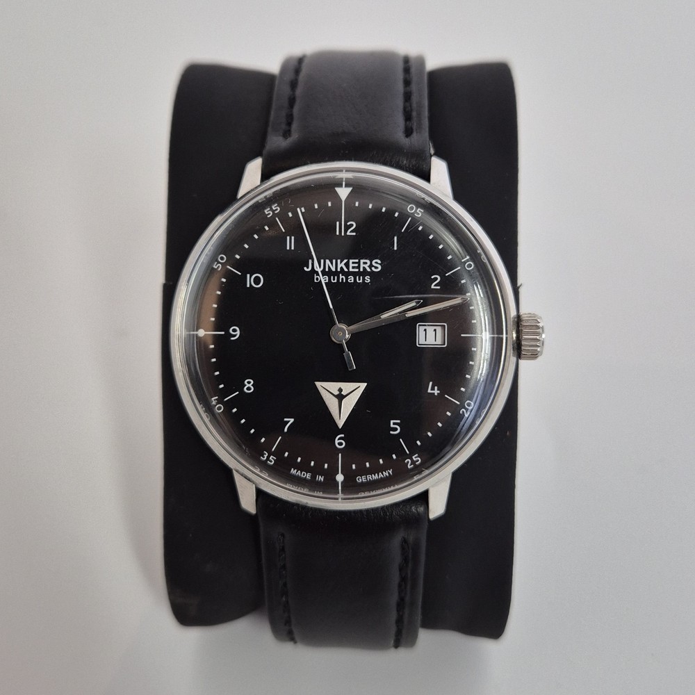 Vintage Junkers Bauhaus Men's Wristwatch - Elegance in a Timeless Design