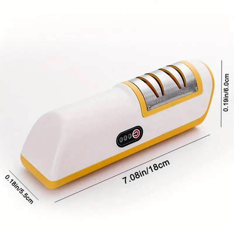 USB Rechargeable Electric Knife Sharpener Fast Portable Kitchen Tool
