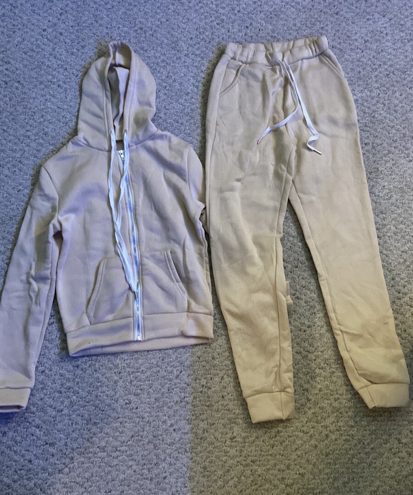 Women’s Tracksuit Set Tan Small