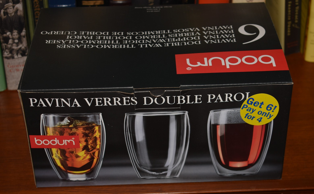 Bodum Pavina 6-Piece Double Wall Thermo Glass Set 0.35L / 12 oz