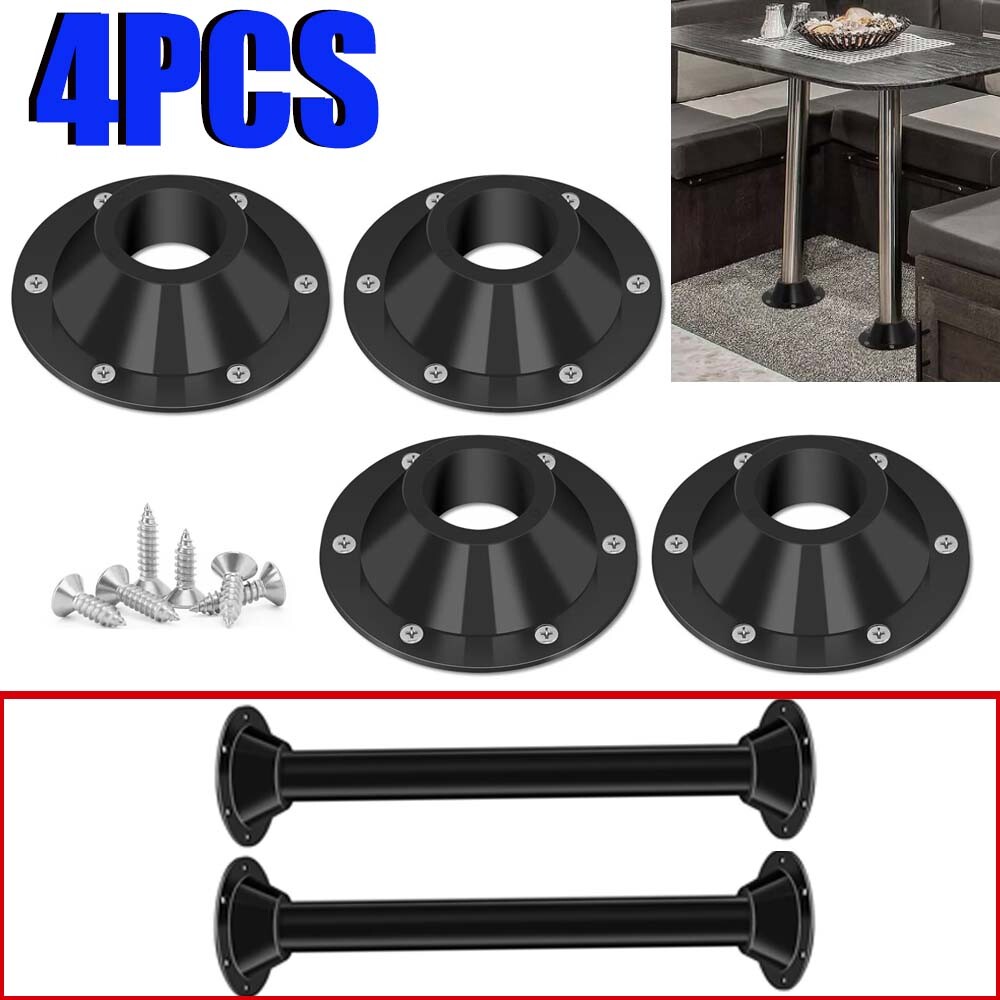 Крепление на основание стола для автофургона жилого автофургона фланцевое крепление на ножку стола жилого автофургона крепление заподлицо 4 шт.