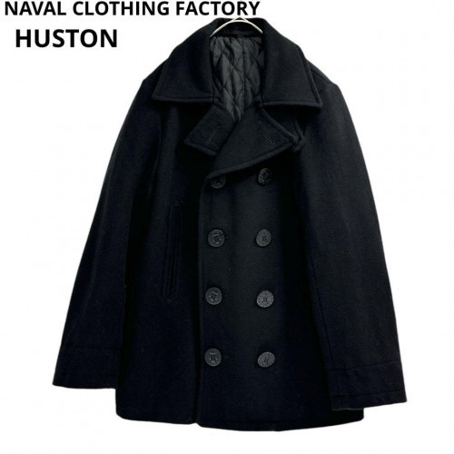 HOUSTON NAVAL CLOTHING FACTORY US NAVY 40s P coat 40R