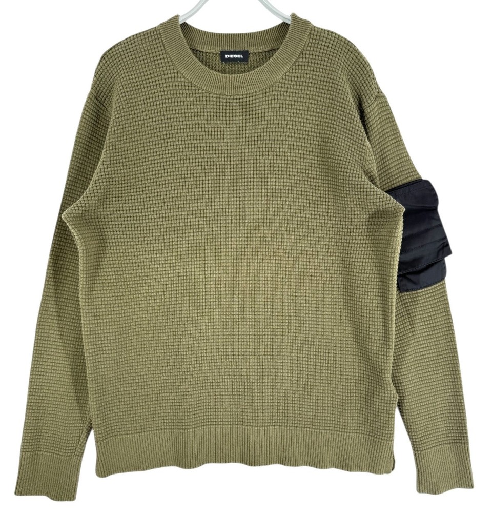 Diesel Men Crew Neck Jumper Pullover Sweater Size S