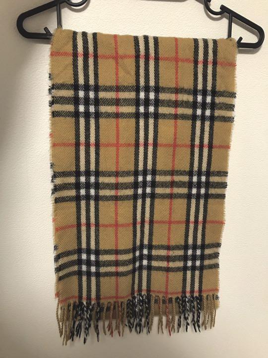 Burberry Muffler Vhtf Lambswool 100 Women Scarf Accessory Original LTD Collectio