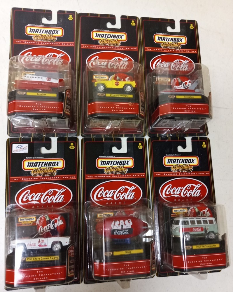 Matchbox Enduring Characters Edition Coca-Cola Series 1999 full set NIP