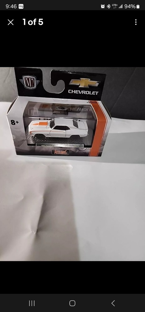 M2 Machines 1969 Chevrolet Camaro SS/RS 396 S115, 1:64, COMB SHIP $1 PER MULT