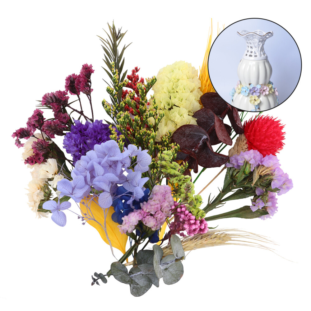 Papermaking Supplies Pressed Petals Farmhouse Flower Bouquet