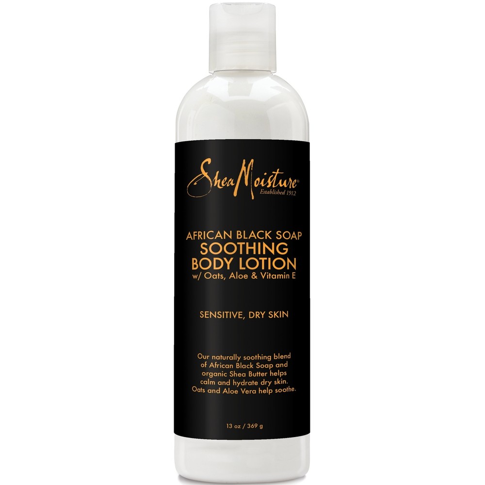 Soothing Body Lotion for Troubled Skin African Black Soap Lotion with Shea Bu...