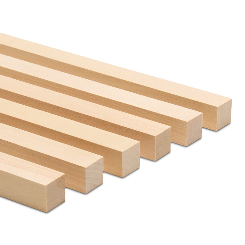 Wood Square Dowel Rods 3/4  x 36