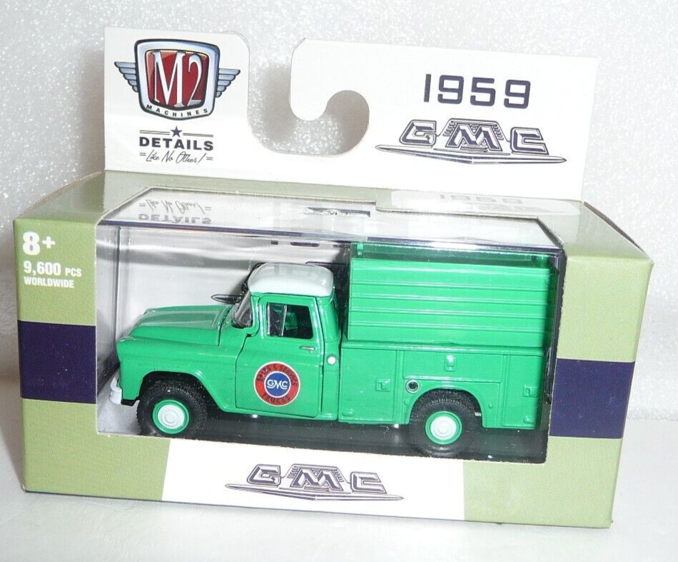 M2 Machines 1959 GMC Fleet Option Truck 1:64 Diecast