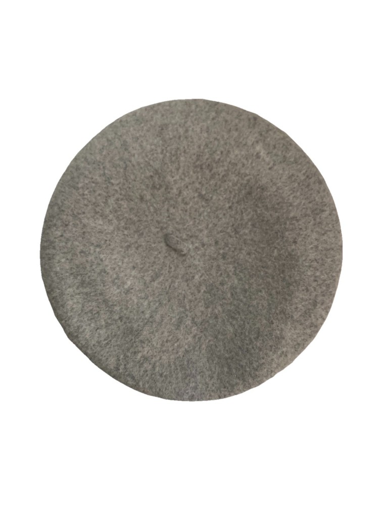 Barts Sambre Beret Gray Wool Hat Women’s Small/Medium
