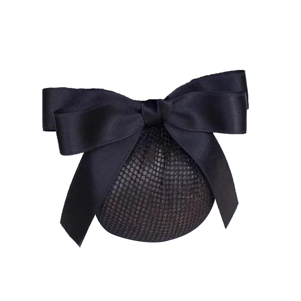 Bud Hair Net Bow-knot Decorative Anti-slip Hair Clip Hair Snood Portable