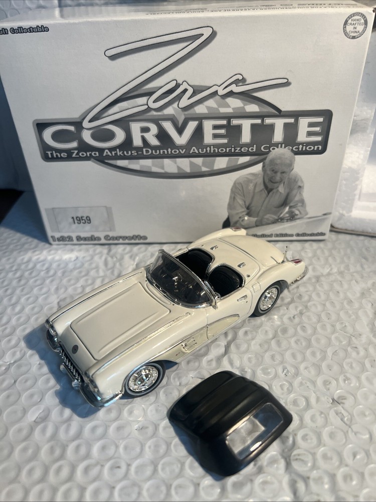 1:32 1959 CORVETTE ZORA ARKUS-DUNTOV AUTHORIZED COLLECTION BY ACTION W/BOX