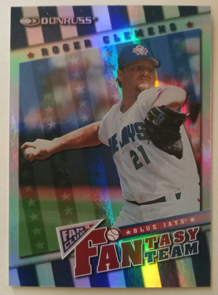 1998 (BLUE JAYS) Donruss Fantasy Team #17 Of 20 Roger Clemens 3509/4000