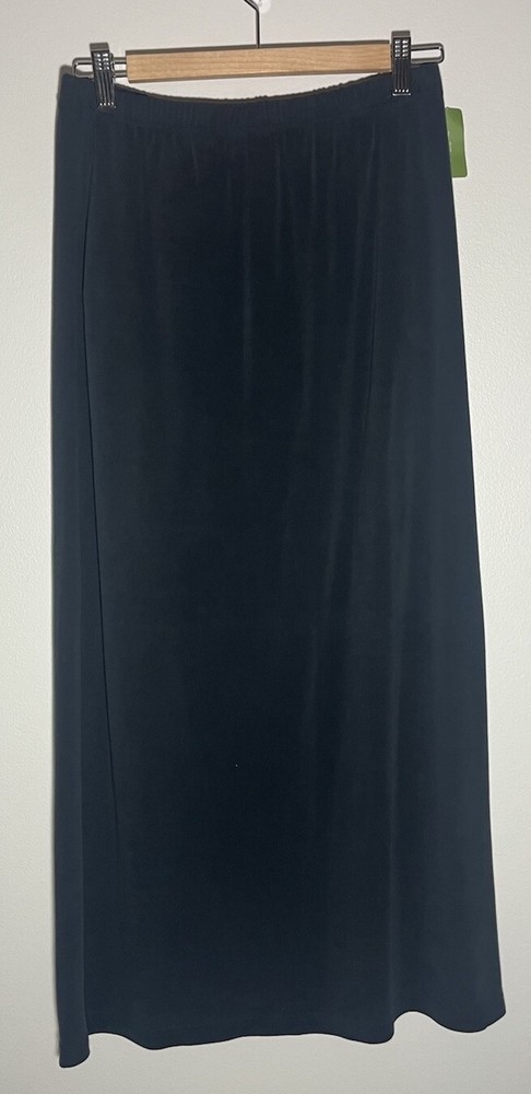 Ex Officio Travel Knit Collection Long Skirt Charcoal Gray Size Medium NWT