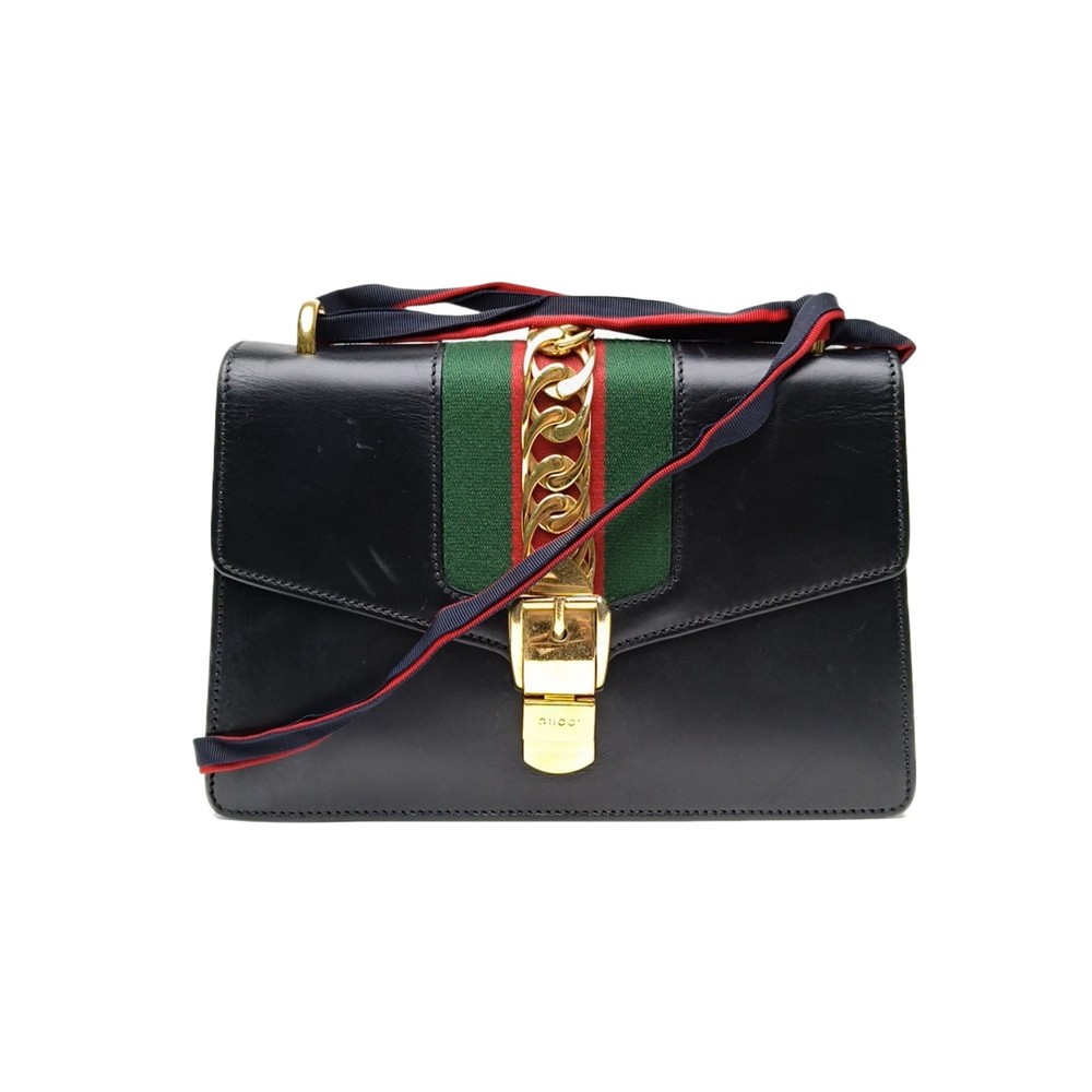 GUCCI Sylvie Ribbon Bag Small 25.5cm Shoulderbag  P206234307