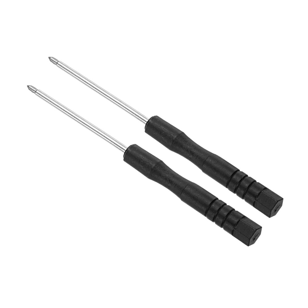 2pcs 0.6mm Tri-point Y-Type Screwdriver with Anti-Slip Handle