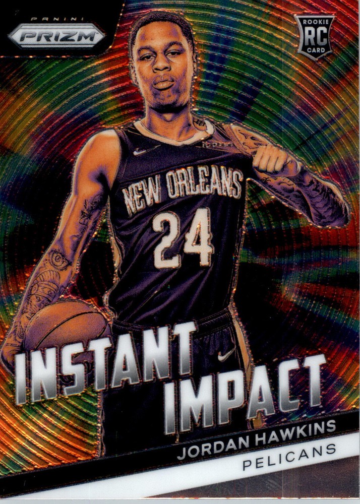 Jordan Hawkins - 2023-24 Panini Prizm - #13 - Instant Impact Basketball
