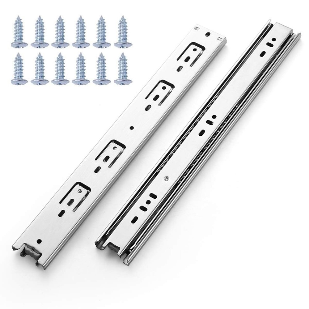 14 Inch Full Extension Ball Bearing Drawer Slides 5 Pack
