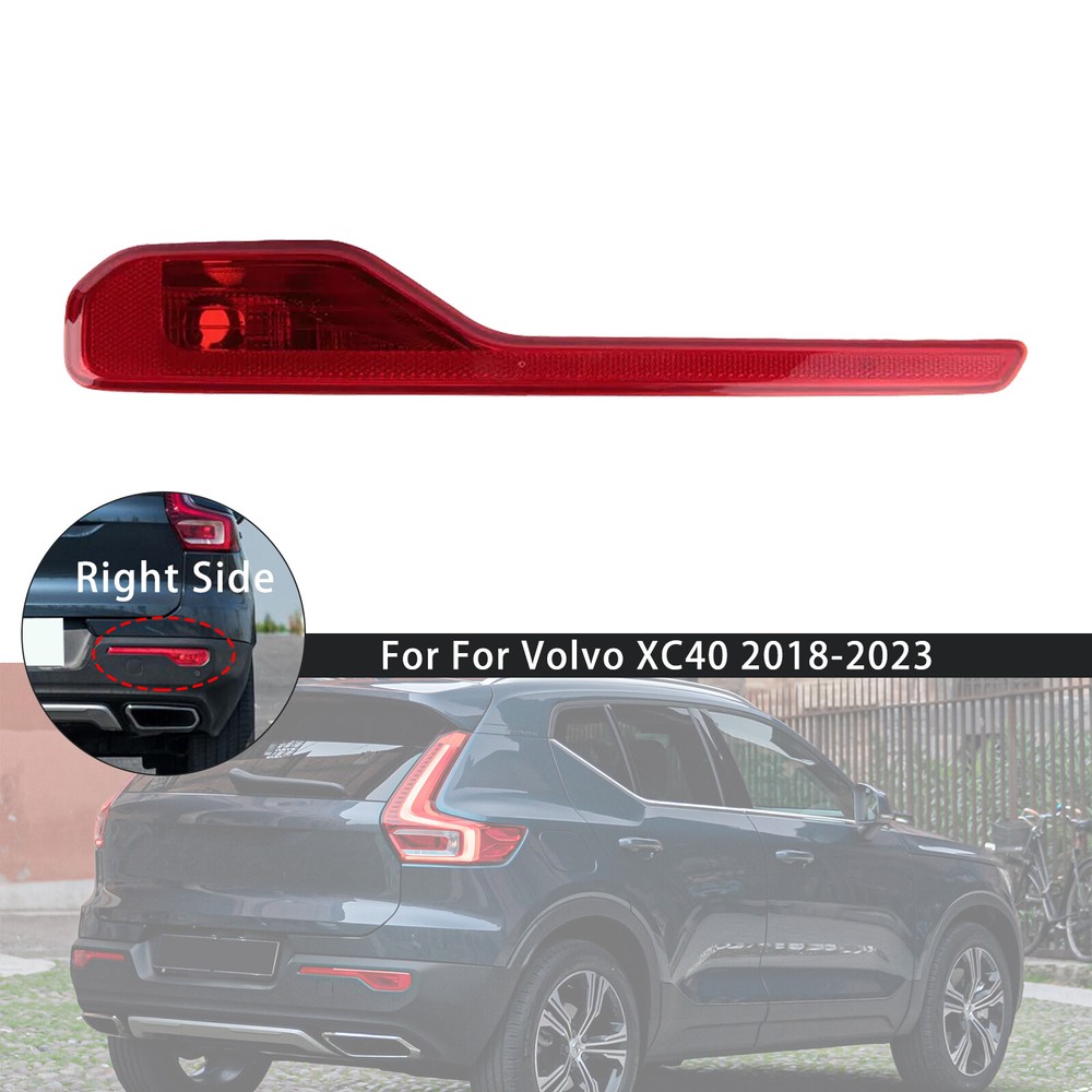 Volvo XC40 18-23 Right Rear Bumper Reflector Light 3165686 No Bulb
