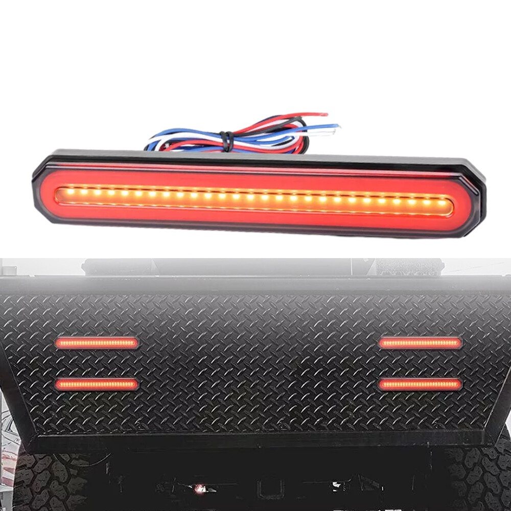 87LED Brake Indicator Flowing Turn Signal Light for Truck Trailer Rear Bumper