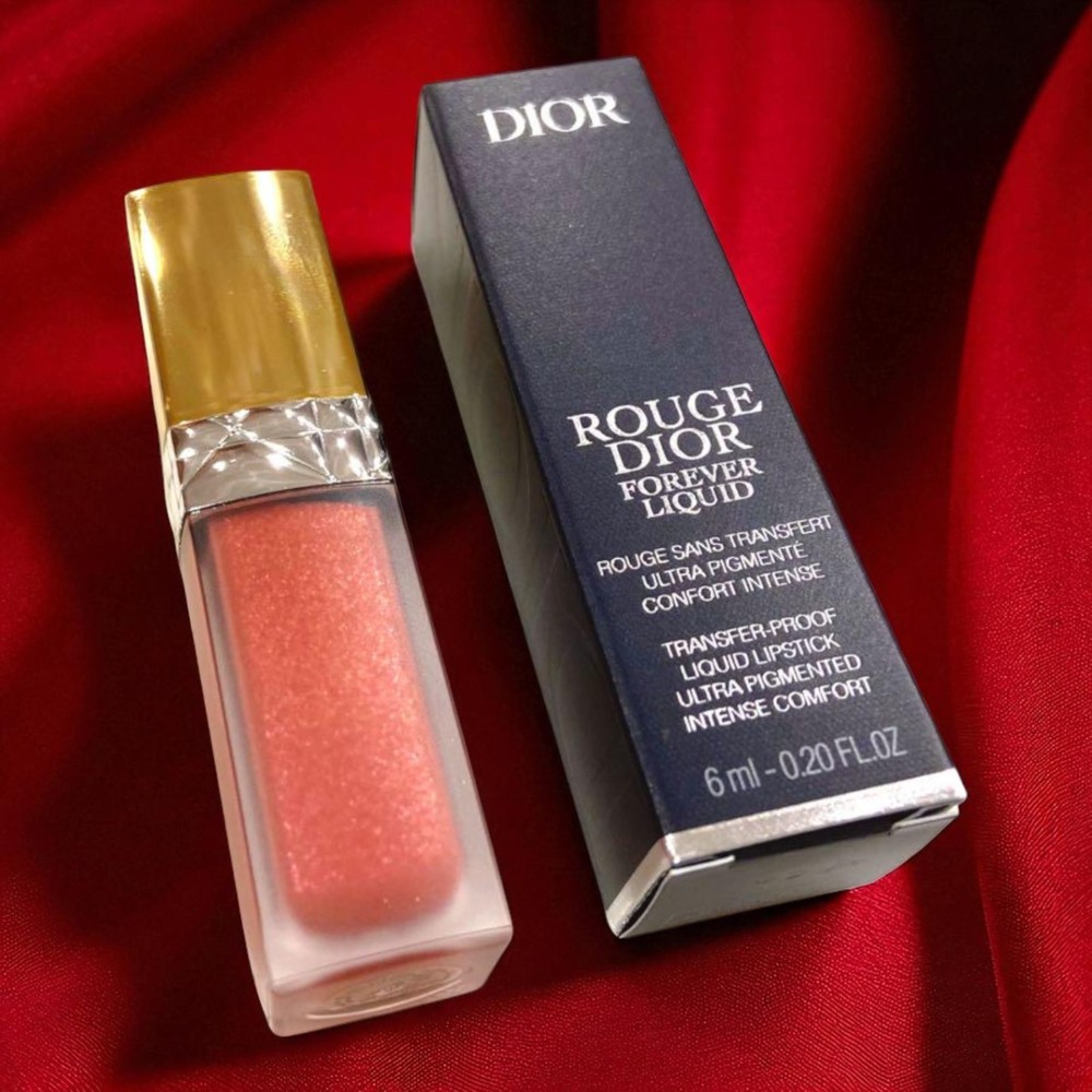 Dior Rouge Forever Liquid Sequin Lip Gloss in Shade 353