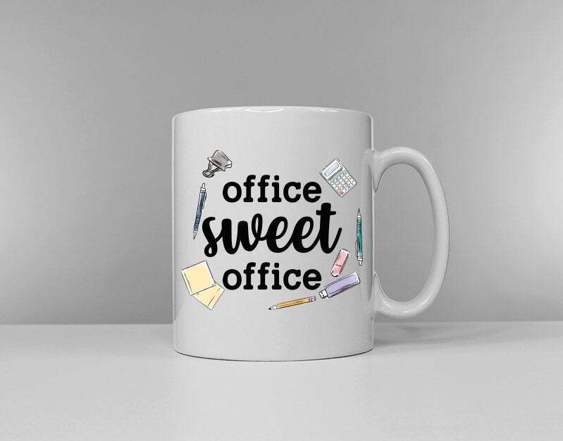 Personalized Office Mug / Personalised Work Gift Coffee Mug / New Job Custom Mug