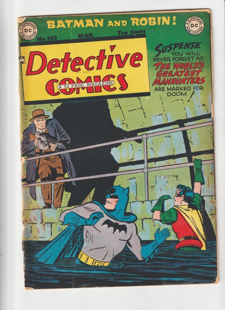 Detective Comics #145 Batman baja calidad lee la descripción cuidadosamente