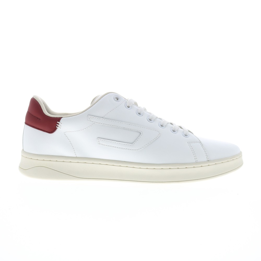 Diesel S-Athene Low Y02869-P4423-H9232 Mens White Sneakers Shoes