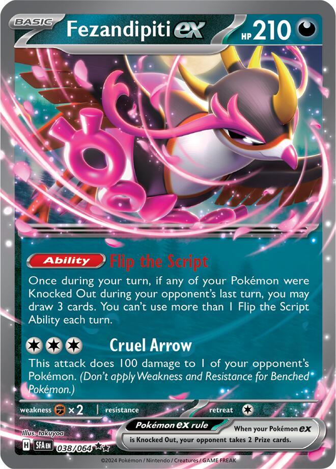 Fezandipiti ex 038/064 Sv: Shrouded Fable Holo