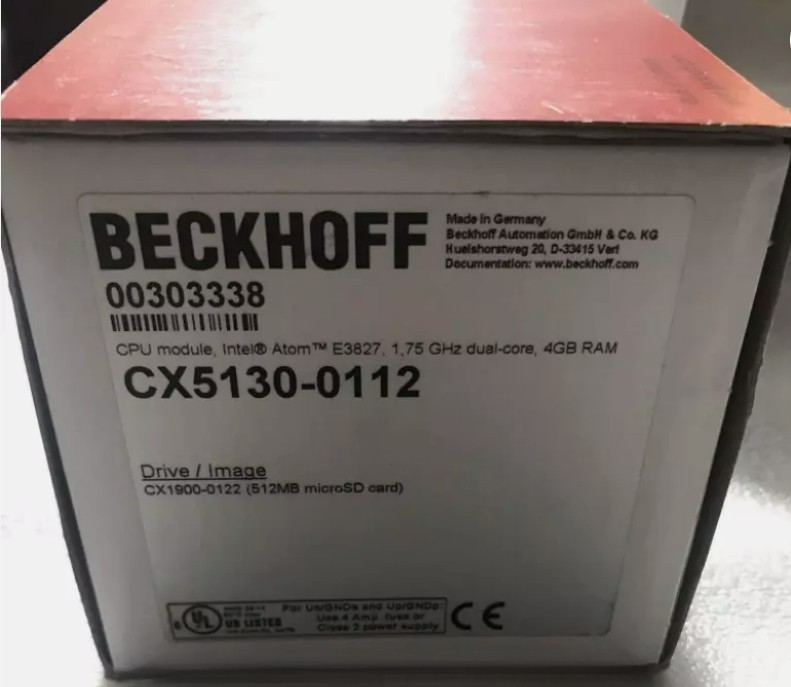 New In Box Beckhoff CX5130-0112 PLC Module CX5130-0112 CX5130-0112 Free shipping