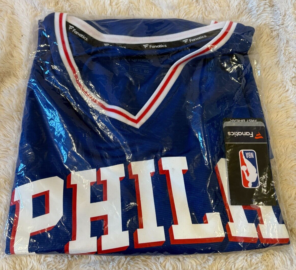 Philadelphia 76ers Ben Simmons Men's Fanatics Royal Fast Break Replica Jersey XL