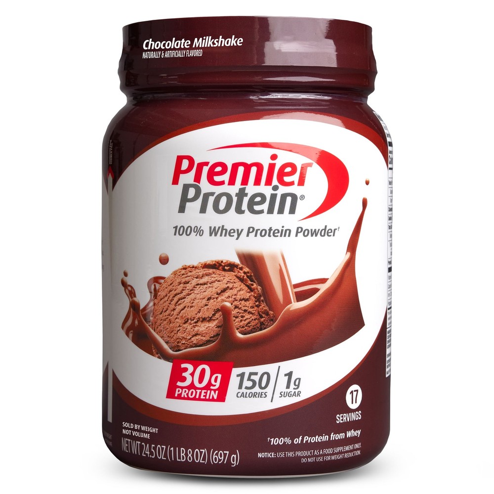 Chocolate Milkshake Whey Protein Powder 30G Protein 24.5 Oz 1.5 Lb