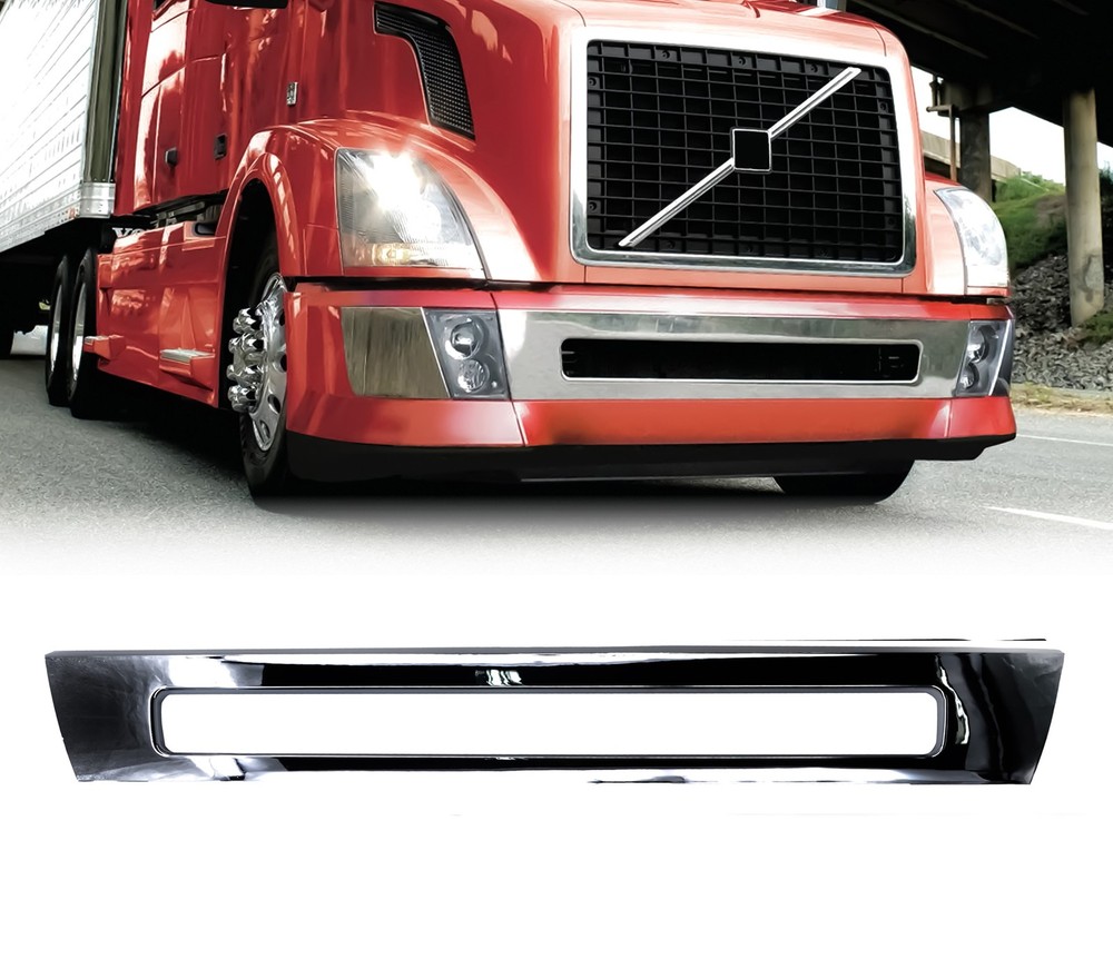 Volvo VNL Semi Truck Chrome Center Bumper Trim 2004-2016 Model