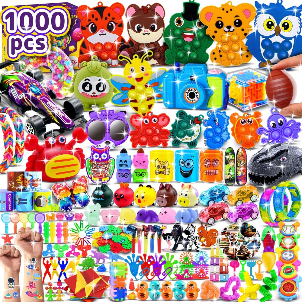 1000 PCS Party Favors for Kids, Bulk Fidget Toys,Goodie Bags Stuffers,...