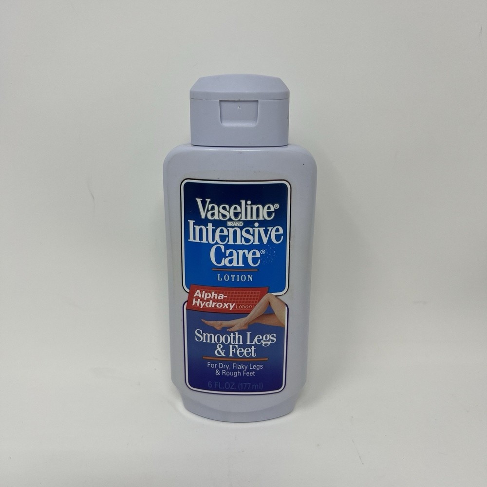 VTG Vaseline Intensive Care Lotion Alpha Hydroxy for Legs & Feet 6 Oz
