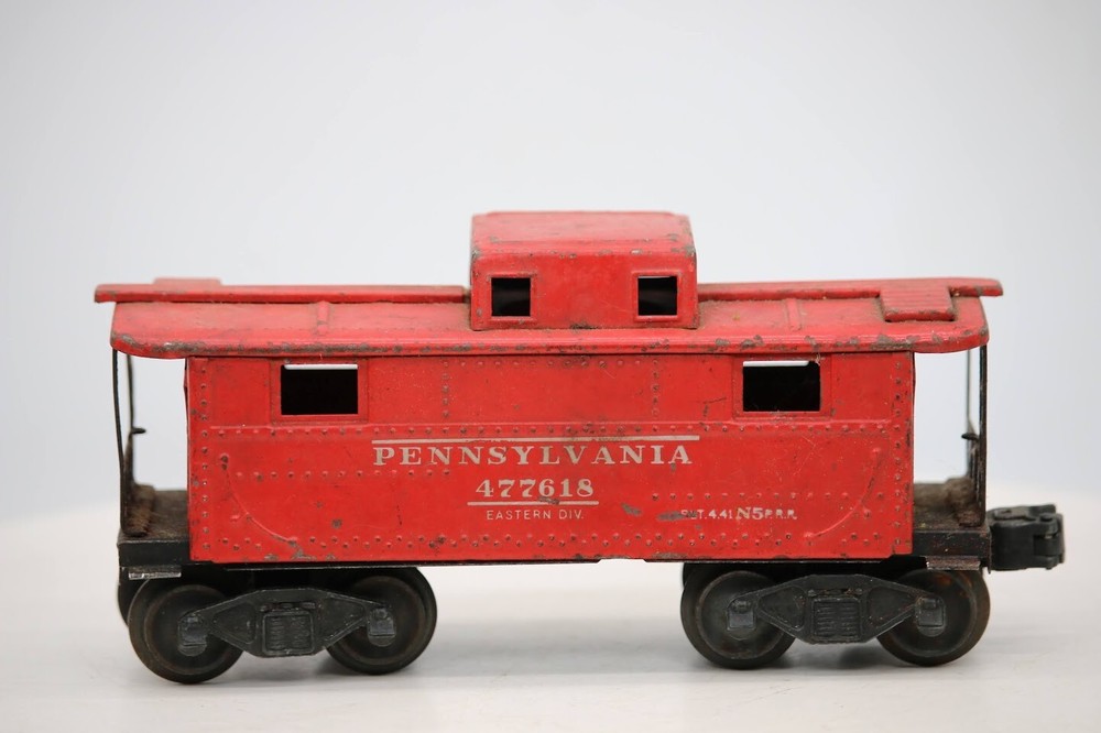 Lionel O Gauge Pennsylvania Metal Caboose 2472 1 48 Scale Post War Model 477618
