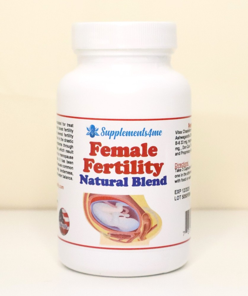 FEMALE FERTILITY- FOR WOMEN - TREAT & PRTEVENT - 120 CAPS - MADE IN USA