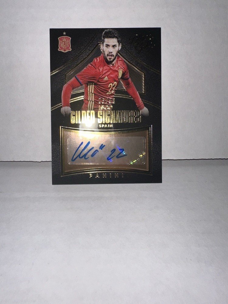 2016-17 Panini Black Gold - Gilded Signatures #GS-I Isco /99 (AU)