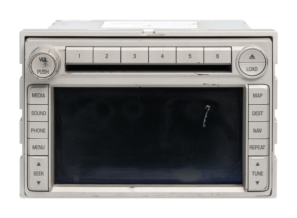 2008 Lincoln MKZ AM-FM 6-CD MP3 Player with Navigation 8H6T-18K931-BC