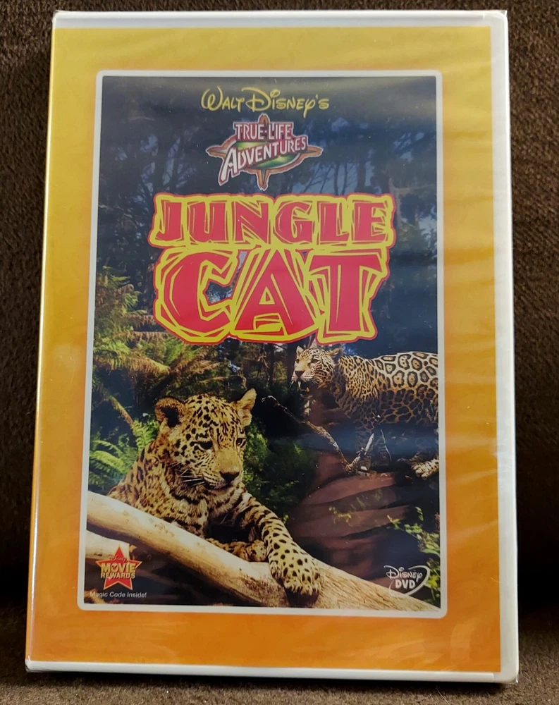 Walt Disney's True Life Adventures Jungle Cat Amazon Nature Documentary on DVD
