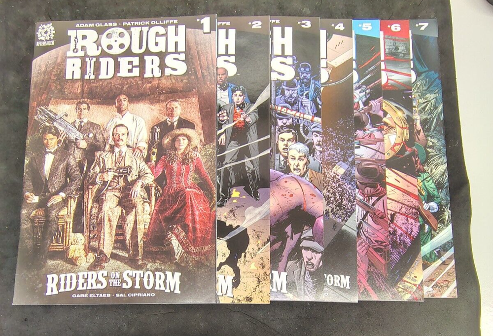 Rough riders #1-7 aftershock comics year 2017