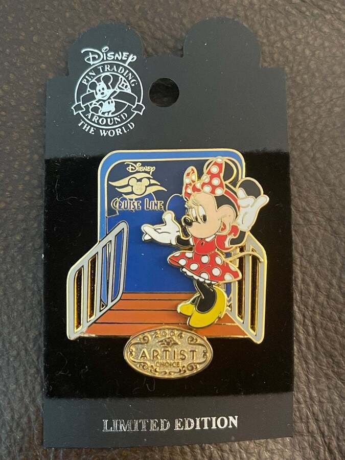 Disney Minnie Mouse DCL Artist Choice LE Pin