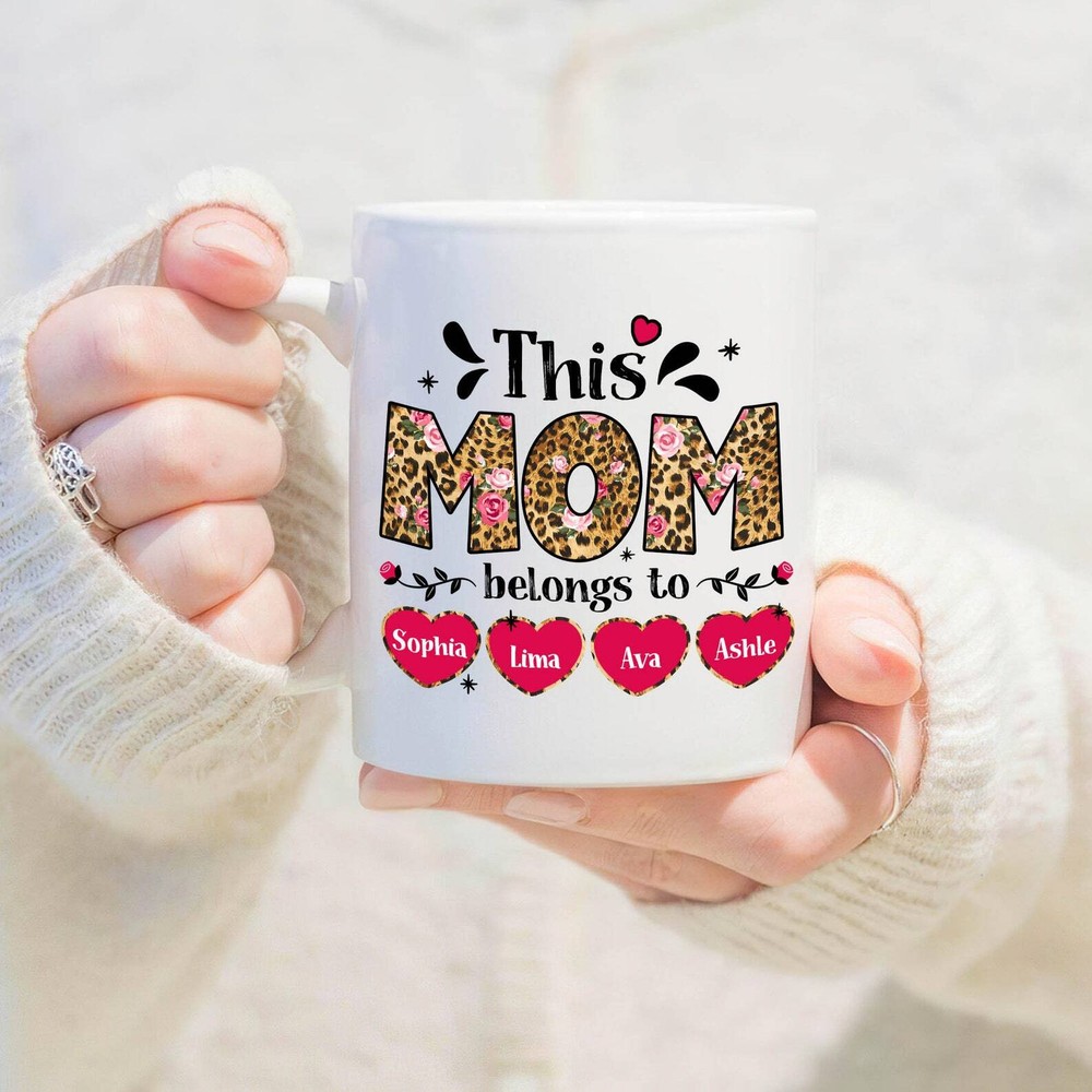 Customized This Mommy Is Belong To Mugmothers Day Gift Personalized Mug For Mom