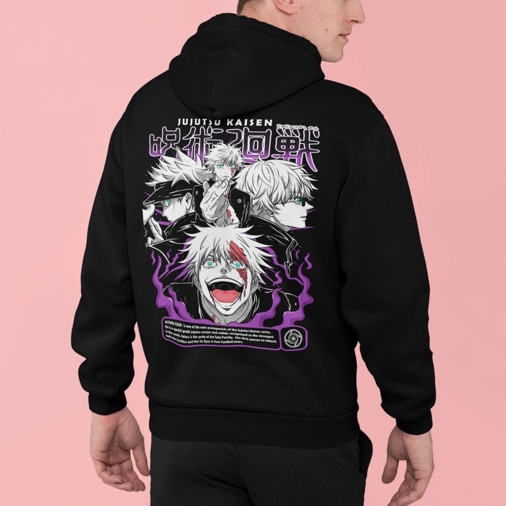 Gojo Satoru Hoodie Megumi Itadori Yuji Jujutsu Kaisen Sukuna Anime